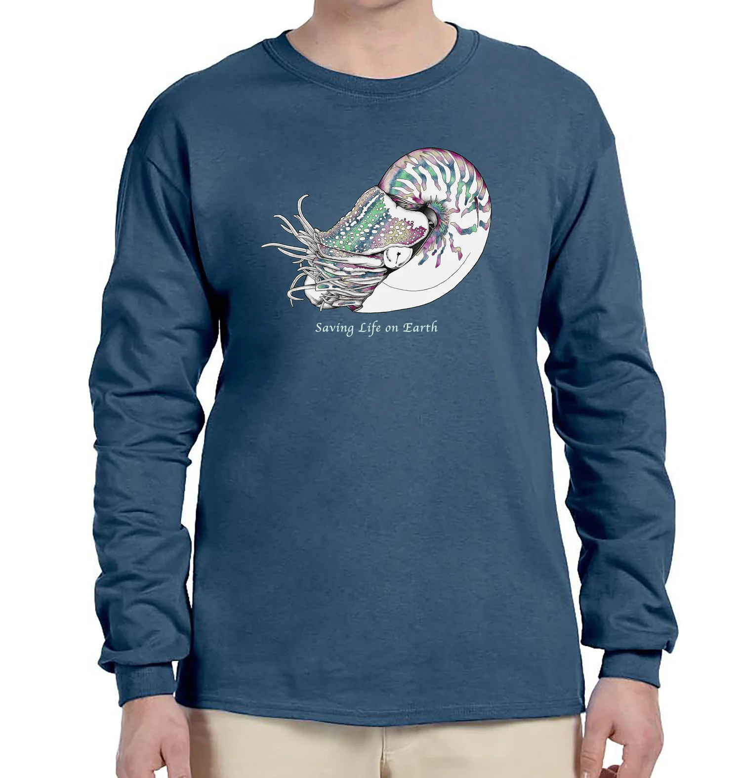 Nautilus T-Shirt - Center for Biological Diversity Fundraiser - Image 8